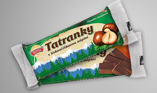 Obal – sušenky Tatranky